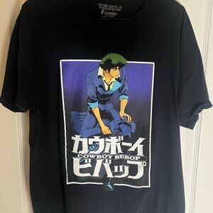 Cowboy Bebop Black Graphic T-Shirt